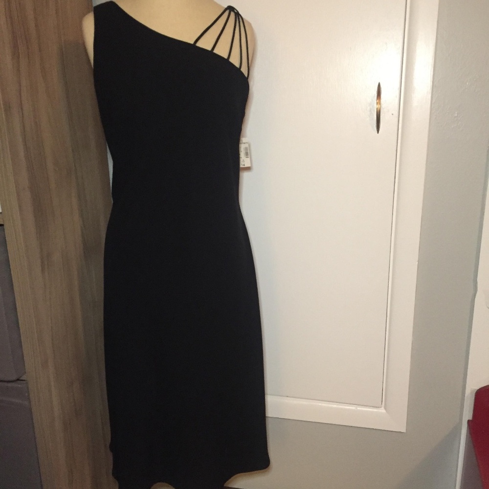 DRESS BARN COLLECTION LITTLE BLACK DRESS TAILORED